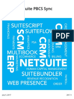 Oracle Net Suite PBC S Sync