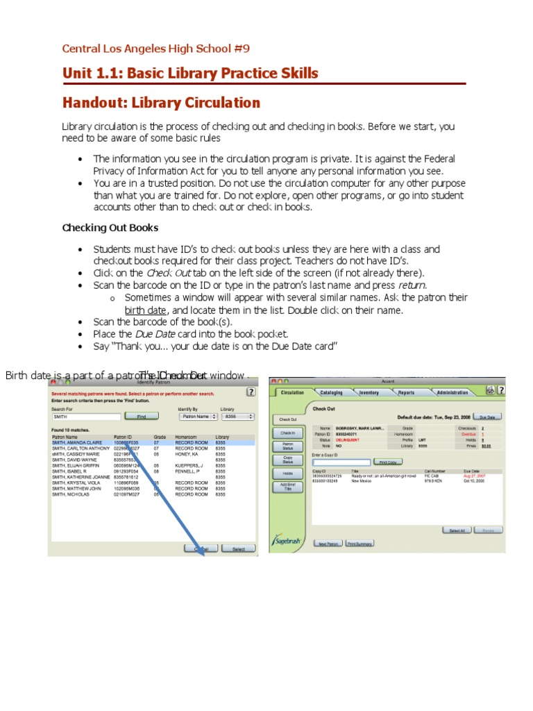 1 1 Circulation | PDF | Libraries | Computing