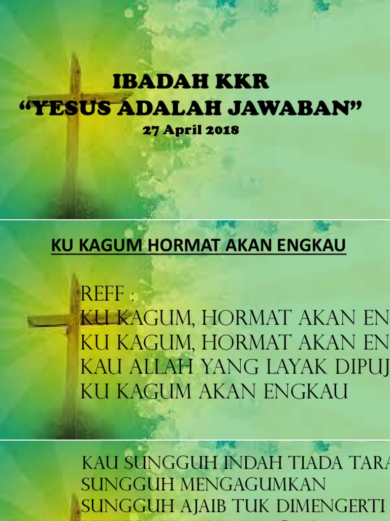 Satu Satunya Yang Kuandalkan - Berbagi Informasi