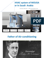 Design of HVAC System of MOUSA Tower in Saudi-Arabia