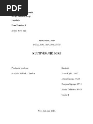 Igre za upoznavanje u grupi