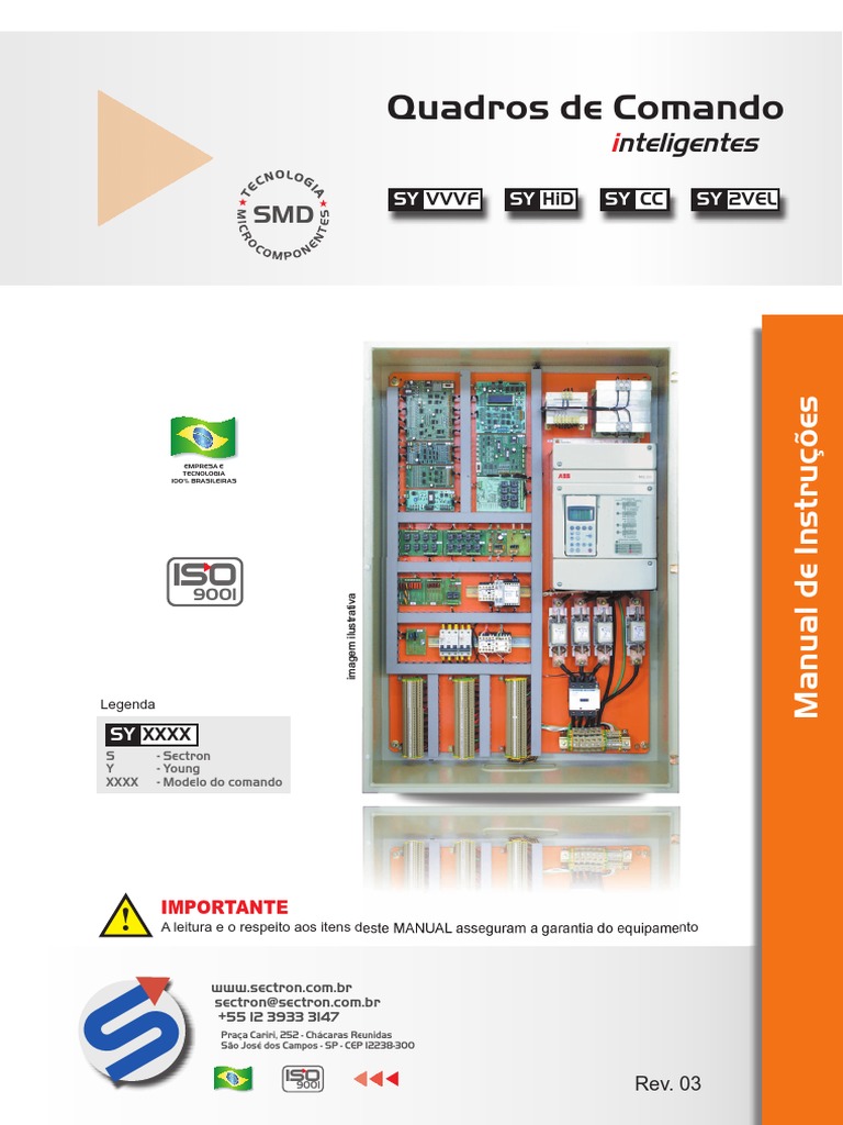 Sectron Manual-Comando-Young-Rev-03 PDF | PDF | Relé | Tempo