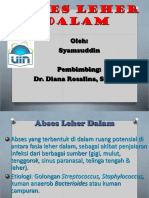 Abses Leher Dalam