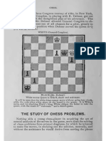 The Game of Chess - The STUDY of CHESS PROBLEMS, by Chadwick, Henry, 1824-1908