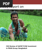 CSO South Annex 2 Study Report - CSO Review - GAFSP PRSW - PRAN - Bangladesh