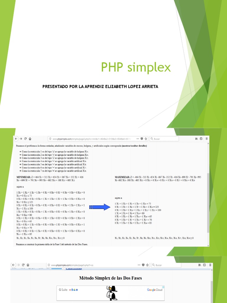 Php simplex trabajo del instructor licero elizabeth lopez arrieta pdf