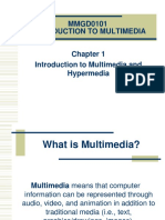Introduction To Multimedia PDF | PDF | Multimedia | Hypertext