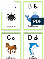 Abecedario Animales Cursivaescolar