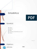 1 Clase Estadística Descriptiva PDF