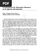 LA PRESENCIA DE MONSEÑOR ROMERO.pdf