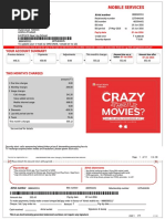 Mobile Services: Your Account Summary