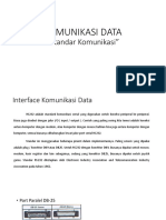 KOMUNIKASI DATA 1 (Standar Komunikasi & Protokol)