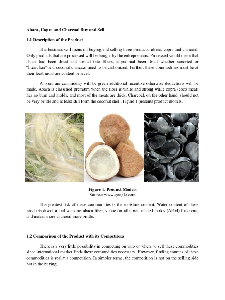 Copra business plan image