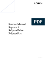 Service Manual for Saprom S-SpeedPulse Welder