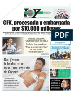 Fernández de Kirchner Procesada Por Corrupción y Embargada Por 10 Mil Millones de Pesos