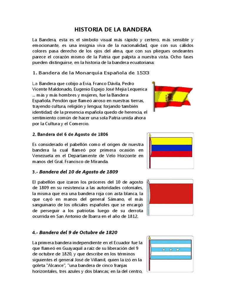 La Bandera Ecuatoriana