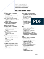 HVMG - Roseman - Potassium Foods PDF