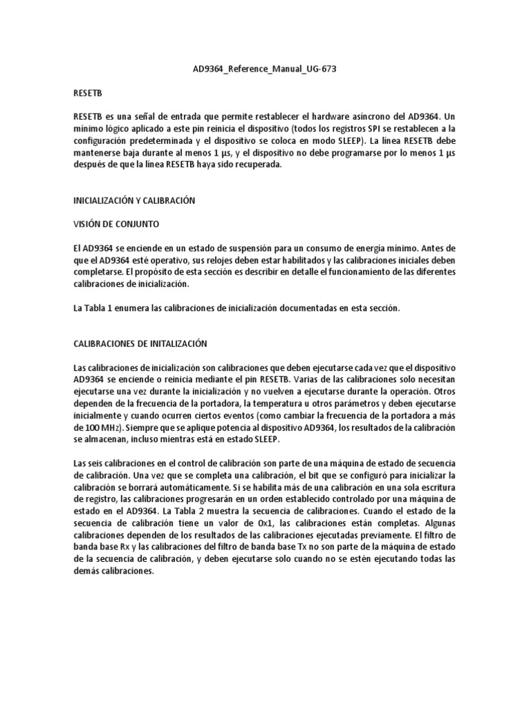 Manual en Español UG-673 | PDF | Byte | Poco