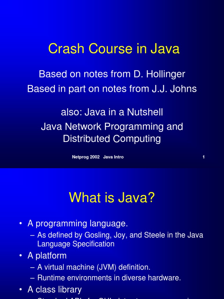 Javaintro PDF | PDF | Java (Programming Language) | Data Type