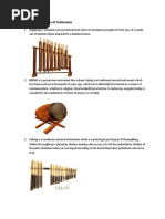Musical Instruments of Indonesia