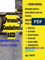 Defensa Personal Combatives ASED PDF