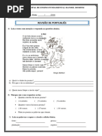 Revisão de Portugu}Ês