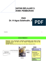 Modul Daring KB 3 - Teknik Pemboran