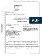 SEC v Titanium, Stollery Answer to Complaint