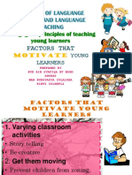 Factors Motivating Young Language Learners