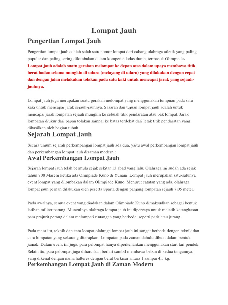 Lompat Jauh