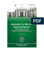Monograph Adminisibility of Military Courts