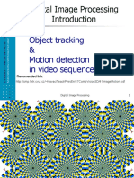 Benesova_Digital Image Processing Lecture Objects tracking & motion detection.pdf