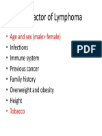 Ram - Risk Factor - Lymphoma