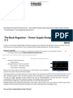 03 - The Buck Regulator - Power Supply Design Tutorial Part 2-1 PDF