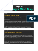 Creating A Mind Map: Steps To