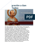 Consagración A San Judas Tadeo