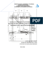 Manual de Operación y Mantenimiento de La Maqueta de Simulacion de Un Proceso Industrial de Dosificación y Mezcla de Ingredientes