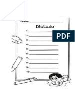 pauta dictado tutoria