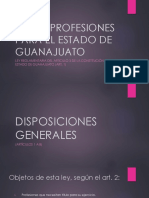 Ley de Profesiones para El Estado de Guanajuato - Final