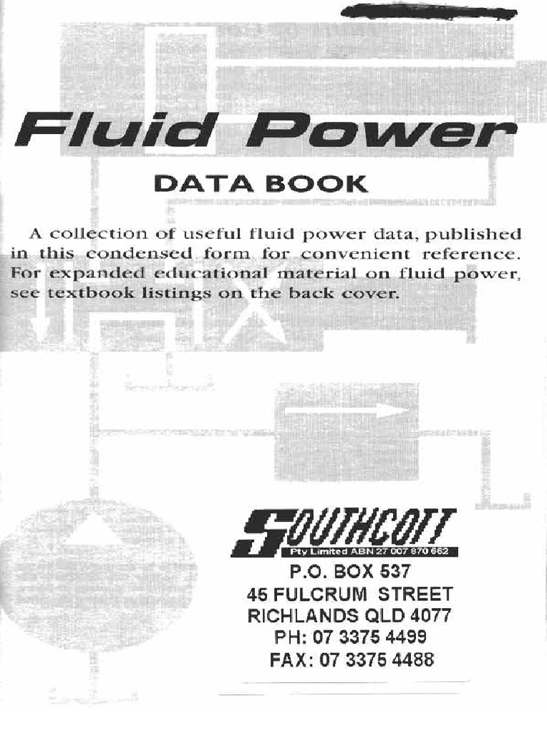 Fluid Power Data Book PDF PDF