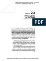 19) Pressman, Roger S. (1993) - "Capitulo 20. Mantenimiento Del Software" en Ingeniería Del Software. Un Enfoque Práctico. España McGraw-HillInterameri PDF