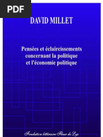 D. Millet - Economie Politique