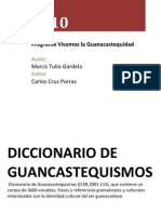 Diccionario de Guanacastequismos