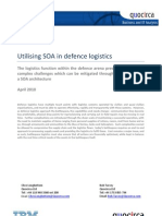 Battlespace SOA: Improving Defense Logistics With Services Oriented Architecture