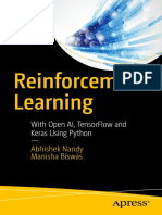 Abhishek Nandy, Manisha Biswas (Auth.) - Reinforcement Learning - With Open AI, TensorFlow and Keras Using Python-Apress (2018)