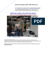 Jasa Perbaikan Projector di Depok | 0877-7007-8170 (XL)