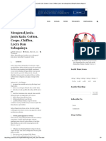Jenis Jenis Kain PDF