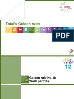 Golden rules of work permits