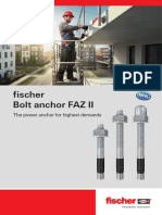 FAZ II - Metal Anchor For Cracked Concrete