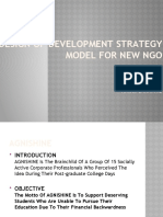 Design of Development Strategy Model For New Ngo